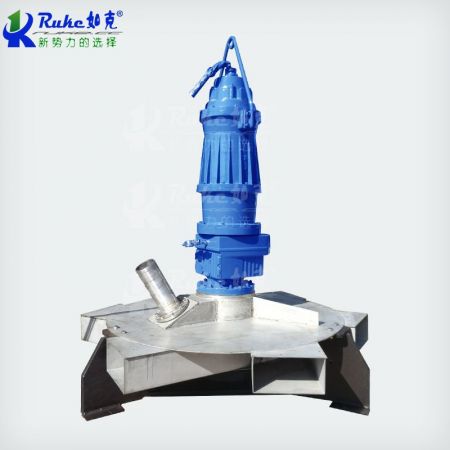 SBJ深水曝氣攪拌兩用機(jī)曝氣攪拌設(shè)備離心爆氣攪拌機(jī)